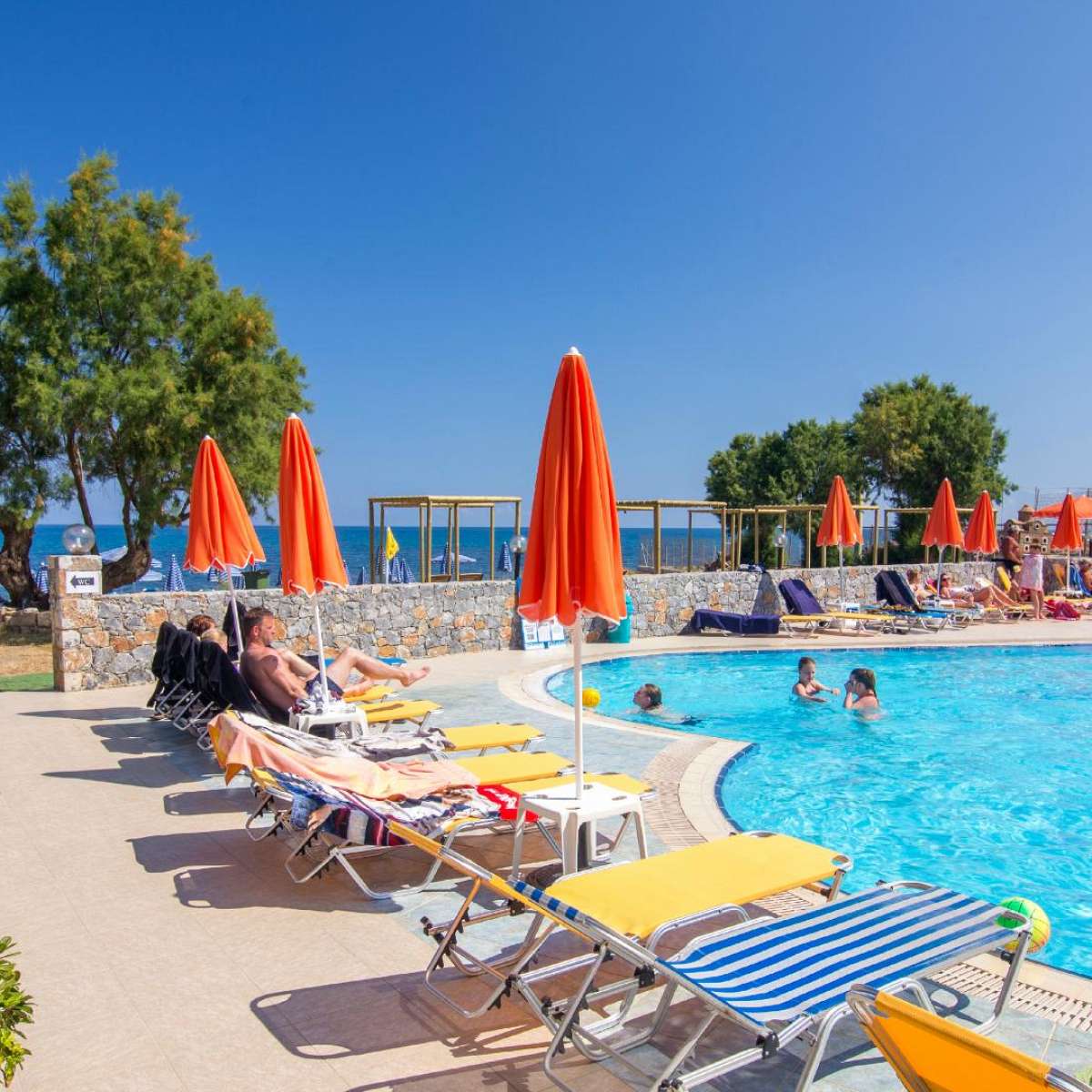 Villa Platanias m/All Inclusive